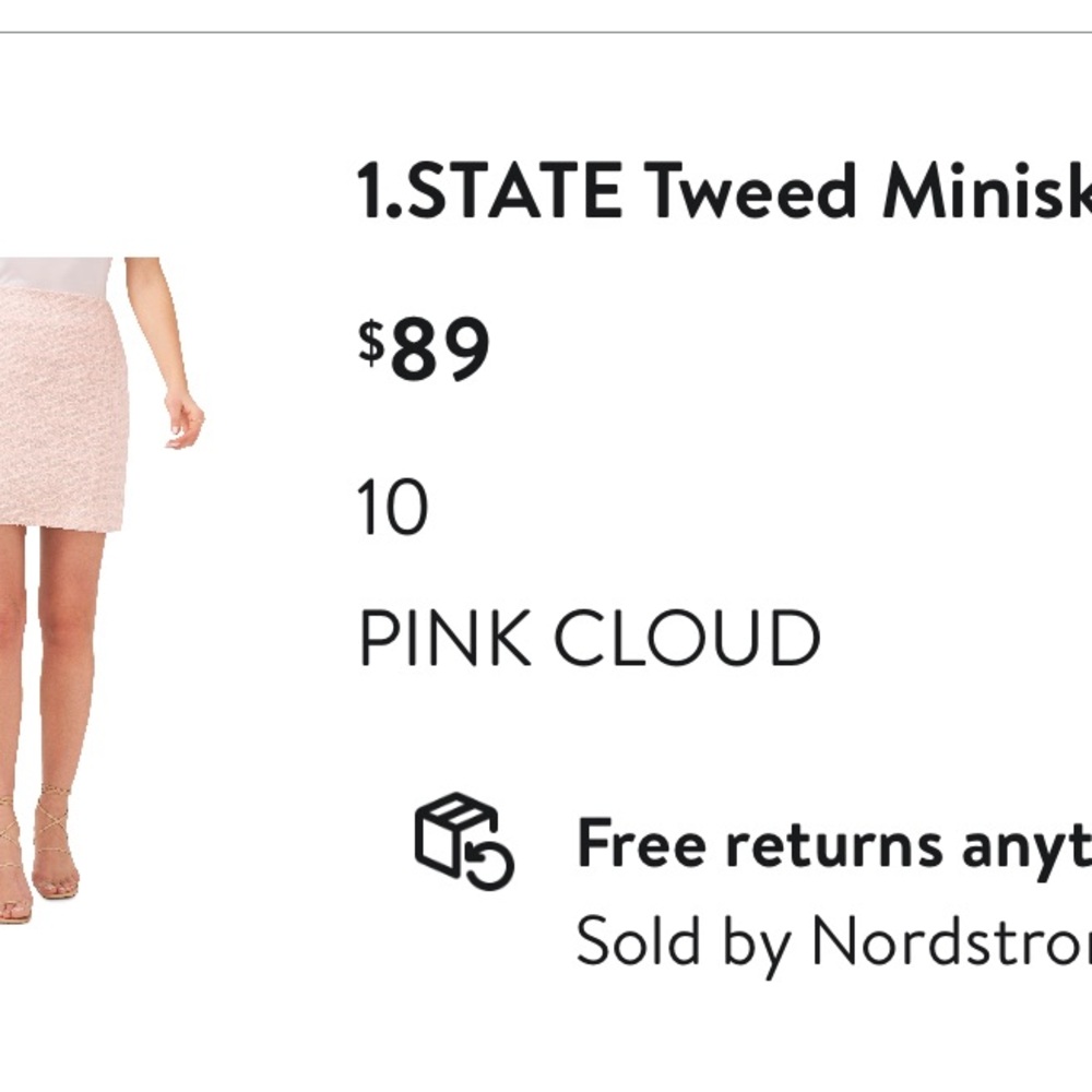 Tweed skirt, size 10